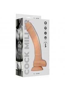 COCK MILLER - REALISTYCZNE SILIKONOWE DILDO CIELISTE 24CM