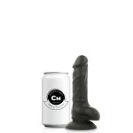 COCK MILLER - REALISTYCZNE SILIKONOWE DILDO CZARNE 13CM