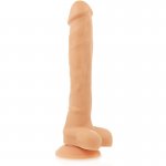 COCK MILLER - UPRZĄŻ STRAP-ON + DILDO CIELISTE 24 CM