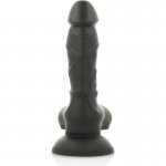COCK MILLER - UPRZĄŻ STRAP-ON + DILDO CZARNE 13 CM