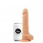 COCK MILLER - UPRZĄŻ STRAP-ON + DILDO CIELISTE 19.5 CM