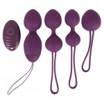 SWEET SMILE - 4-CZĘŚCIOWY ZESTAW KULEK GEJSZY + PILOT FIOLETOWY