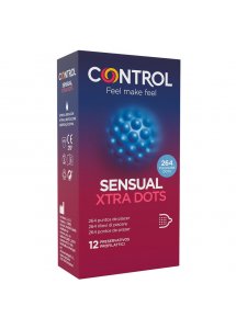 CONTROL - PREZERWATYWA EXTRA PRĄŻKOWANA 12 SZT