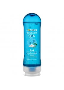 CONTROL - 2IN1 ŻEL DO MASAŻU I PRZYJEMNOŚCI MORSKI 200ML