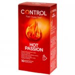 CONTROL HOT PASSION - PREZERWATYWY Z EFEKTEM CIEPŁA 10 SZT