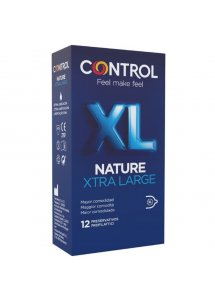 CONTROL - NATURALNE LATEKSOWE PREZERWATYWY XL 12 SZT