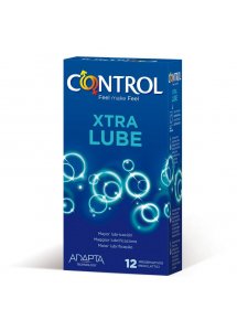 CONTROL - EXTRA NAWILŻONE LATEKSOWE PREZERWATYWY 12 SZT