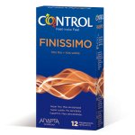 CONTROL FINISSIMO - SUPER CIENKIE LATEKSOWE PREZERWATYWY 12 SZT