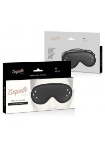 COQUETTE FANTASY - SKÓRZANA WEGAŃSKA OPASKA NA OCZY