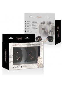 COQUETTE FANTASY - SKÓRZANE WEGAŃSKIE KAJDANKI NA RĘCE