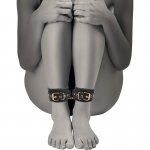 COQUETTE FANTASY - SKÓRZANE KAJDANKI NA KOSTKI