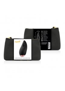 COQUETTE - SILIKONOWY STYMULATOR ŁECHTACZKI CZARNO/ZŁOTY