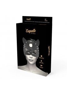 COQUETTE - SEKSOWNA WEGAŃSKA MASKA Z KOCIMI USZAMI
