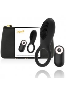 COQUETTE - PIERŚCIEŃ ZE STYMULATOREM ŁECHTACZKI + PILOT