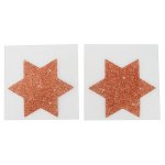 COTTELLI ACCESSOIRES - GWIAZDKI BROKATOWE NA SUTKI