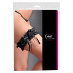 COTTELLI ACCESSOIRES - CZARNA KORONKOWA PODWIĄZKA