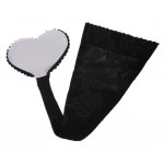 COTTELLI ACCESSOIRES - SAMOPRZYLEPNY SZNUREK/STRINGI CZARNE