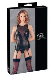 COTTELLI BONDAGE - SEKSOWNA KOSZULKA Z PASKAMI BDSM