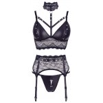 COTTELLI BONDAGE - SEKSOWNY KORONKOWY ZESTAW BDSM