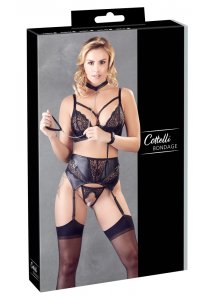 COTTELLI BONDAGE - SEKSOWNY 3-CZĘŚCIOWY ZESTAW BDSM