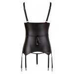 COTTELLI BONDAGE - SEKSOWNA KOSZULKA BEZ BIUSTU I STRINGI 