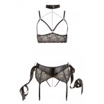 COTTELLI BONDAGE - SEKSOWNY KORONKOWY ZESTAW BDSM