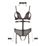 COTTELLI BONDAGE - SEKSOWNE BODY Z ŁAŃCUSZKAMI BDSM