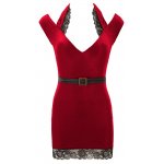 COTTELLI COSTUMES - SEKSOWNA MINI SUKIENKA