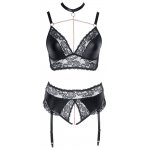 COTTELLI CURVES - MIĘKKI BIUSTONOSZ I FIGI BEZ KROCZA Z PASKAMI DO POŃCZOCH