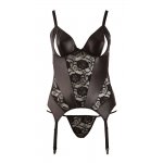 COTTELLI CURVES - KOSZULKA Z ROZCIĘCIAMI I SZELKAMI + STRINGI