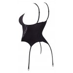 COTTELLI LINGERIE - SEKSOWNA KOSZULKA Z PASKAMI DO POŃCZOCH + STRINGI