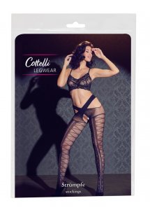 COTTELLI LEGWEAR - POŃCZOCHY Z PASKAMI NA BIODRO