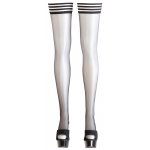 COTTELLI LEGWEAR - CZARNE POŃCZOCHY Z PASIASTĄ GÓRĄ