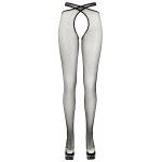 COTTELLI LEGWEAR - POŃCZOCHY Z SIATECZKI PASKI NA BIODRO