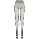COTTELLI LEGWEAR - CZARNE RAJSTOPY SIATKOWE Z OZDOBNYMI KAMIENIAMI