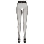 COTTELLI LEGWEAR - RAJSTOPY Z OTWARTYM KROKIEM I KORONKĄ