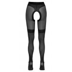 COTTELLI LEGWEAR - RAJSTOPY Z WPLECIONĄ SIATECZKĄ I ODKRYTYM TYŁEM