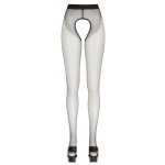 COTTELLI LEGWEAR - RAJSTOPY JEDWABISTE Z OTWARTYM KROKIEM