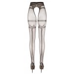 COTTELLI LEGWEAR - RAJSTOPY PODWIĄZKA WZÓR Z OTWARTYM KROKIEM