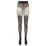 COTTELLI LEGWEAR - RAJSTOPY Z OTWARTYM KROCZEM I WZOREM