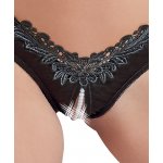 COTTELLI LINGERIE - JEDWABISTE MAJTECZKI Z PEREŁKAMI PRZEZ KROCZE