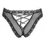 COTTELLI LINGERIE - MAJTECZKI Z KORONKĄ I SATYNOWĄ WSTĄŻKĄ