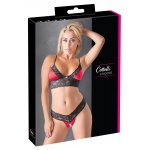 COTTELLI LINGERIE - SŁODKI KORONKOWY ZESTAW BIUSTONOSZ I STRINGI