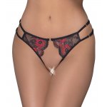 COTTELLI LINGERIE - SEKSOWNE MAJTECZKI OTWARTE Z PRZODU I Z TYŁU