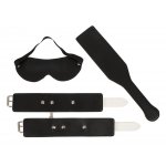 BAD KITTY - 3-CZĘŚCIOWY ZESTAW BDSM ŚWIECĄCY W NOCY