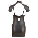 COTTELLI PARTY - CZARNA MATOWA SUKIENKA BEZ BIUSTU