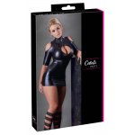 COTTELLI PARTY - CZARNA MINI SUKIENKA WYCIĘTY DEKOLT