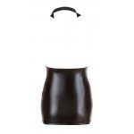 COTTELLI PARTY - CZARNA MINI SUKIENKA WYCIĘTY TYŁ