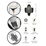 GOGASM - WIBRATOR DO MAJTEK Z 10 TRYBAMI WIBRACJI + PILOT