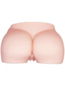 CRAZY BULL - REALISTYCZNY MASTURBATOR Z POCHWĄ ODBYTEM I WIBRACJAMI + PILOT